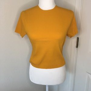 Ribbed T-shirt